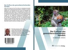 Bookcover of Der Einfluss des grenzüberschreitenden Handels