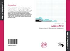 Access Grid kitap kapağı