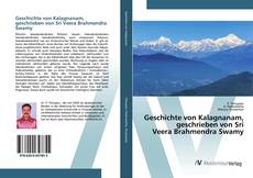 Copertina di Geschichte von Kalagnanam, geschrieben von Sri Veera Brahmendra Swamy