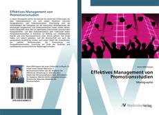 Bookcover of Effektives Management von Promotionsstudien