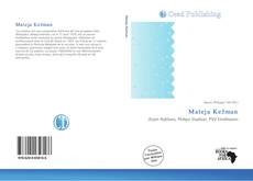 Portada del libro de Mateja Kežman