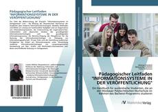 Bookcover of Pädagogischer Leitfaden "INFORMATIONSSYSTEME IN DER VERÖFFENTLICHUNG"