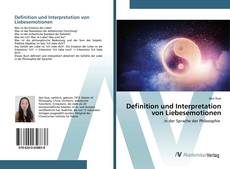 Copertina di Definition und Interpretation von Liebesemotionen