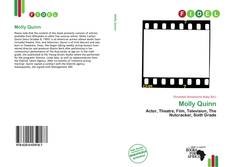 Capa do livro de Molly Quinn 