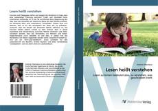 Bookcover of Lesen heißt verstehen