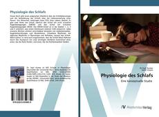 Copertina di Physiologie des Schlafs