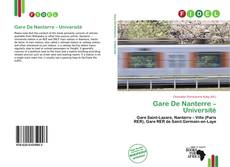 Borítókép a  Gare De Nanterre – Université - hoz