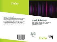 Buchcover von Joseph de Pasquale