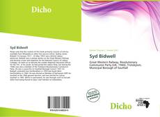 Capa do livro de Syd Bidwell 