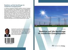 Bookcover of Reaktion auf die Nachfrage im modernen Energiesystem