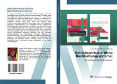 Copertina di Betriebswirtschaftliche Buchhaltungssysteme: