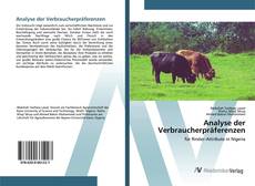 Bookcover of Analyse der Verbraucherpräferenzen