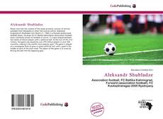 Capa do livro de Aleksandr Shubladze 