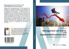 Bookcover of Management von Fremd- und Eigenkapitalfinanzierungen