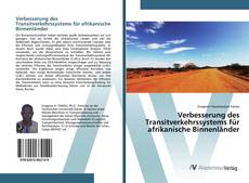 Bookcover of Verbesserung des Transitverkehrssystems für afrikanische Binnenländer