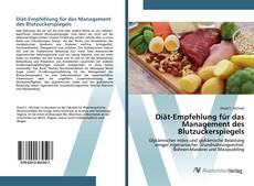 Bookcover of Diät-Empfehlung für das Management des Blutzuckerspiegels