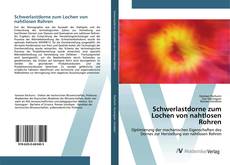 Bookcover of Schwerlastdorne zum Lochen von nahtlosen Rohren