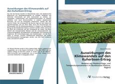 Copertina di Auswirkungen des Klimawandels auf den Kuherbsen-Ertrag