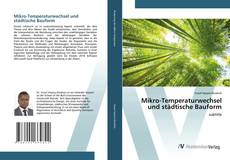 Bookcover of Mikro-Temperaturwechsel und städtische Bauform