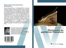 Bookcover of Ökonometrie der qualitativen Phänomene