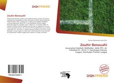 Couverture de Zouhir Benouahi