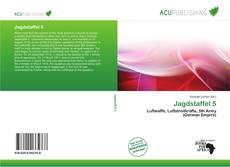 Jagdstaffel 5 kitap kapağı