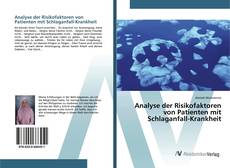 Bookcover of Analyse der Risikofaktoren von Patienten mit Schlaganfall-Krankheit