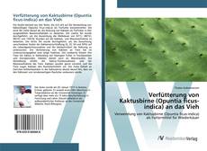 Copertina di Verfütterung von Kaktusbirne (Opuntia ficus-indica) an das Vieh