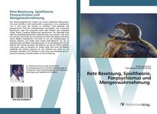 Copertina di Rote Besetzung, Spieltheorie, Panpsychismus und Mengenwahrnehmung