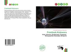 Capa do livro de Frantisek Kotzwara 