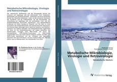 Bookcover of Metabolische Mikrobiologie, Virologie und Retrovirologie