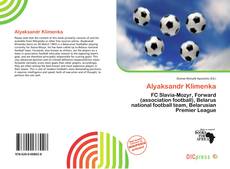 Portada del libro de Alyaksandr Klimenka