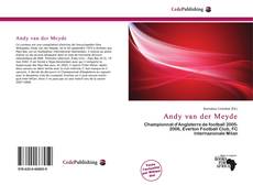 Capa do livro de Andy van der Meyde 