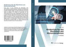 Bookcover of Hindernisse für das Wachstum von Kleinunternehmen