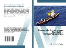 Bookcover of Kommunikationsstrategien für effektive Klimadienstleistungen