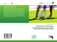 Copertina di Alyaksandr Shahoyka