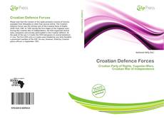 Croatian Defence Forces kitap kapağı