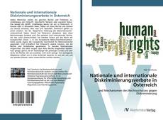 Bookcover of Nationale und internationale Diskriminierungsverbote in Österreich