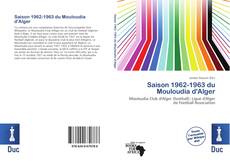 Buchcover von Saison 1962-1963 du Mouloudia d'Alger