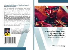Buchcover von Alexander McQueens Modenschau als Performancekunst