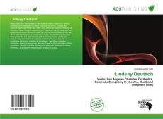 Portada del libro de Lindsay Deutsch