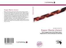 Bookcover of Pepper Martin (Actor)