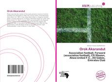 Capa do livro de Orok Akarandut 