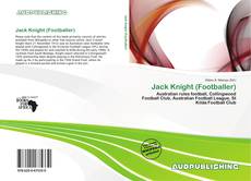 Portada del libro de Jack Knight (Footballer)