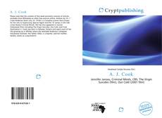 Bookcover of A. J. Cook