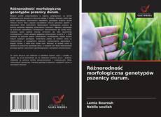 Różnorodność morfologiczna genotypów pszenicy durum.的封面