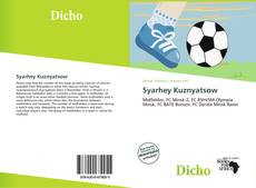 Syarhey Kuznyatsow的封面