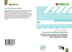 Borítókép a  Leonora Jackson McKim - hoz