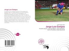 Portada del libro de Jorge Luis Campos