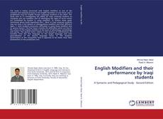 Capa do livro de English Modifiers and their performance by Iraqi students 